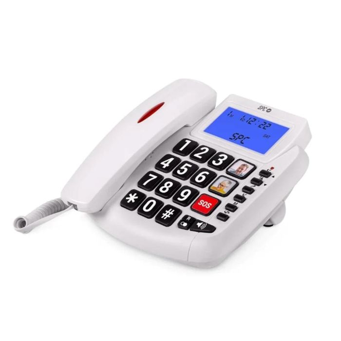Teléfono SPC Comfort Volume 2/ Blanco 1 Teléfono SPC Comfort Volume 2/ Blanco 1