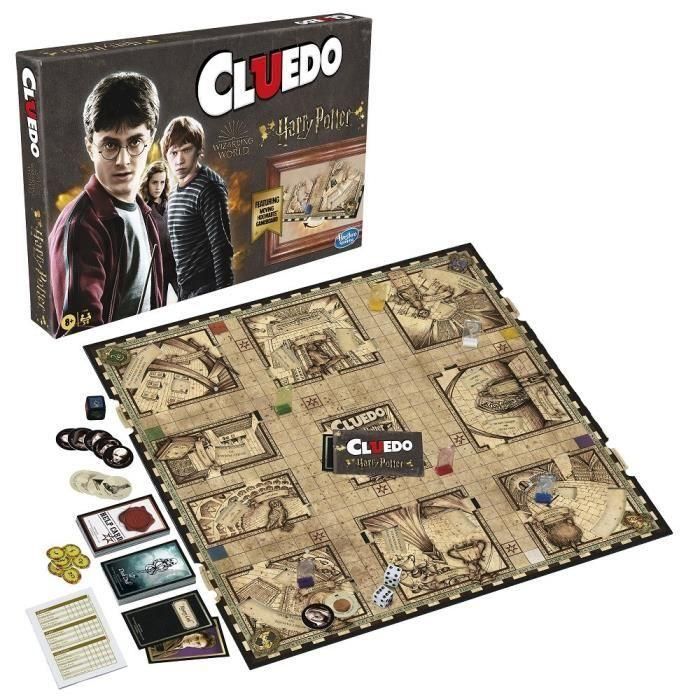 Juego Cluedo Harry Potter En Francés F1240 Hasbro Juego Cluedo Harry Potter En Francés F1240 Hasbro