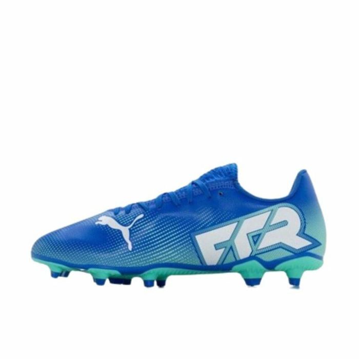 Botas de Fútbol para Adultos Puma Future 7 Play Mg Azul 3 Botas de Fútbol para Adultos Puma Future 7 Play Mg Azul 3