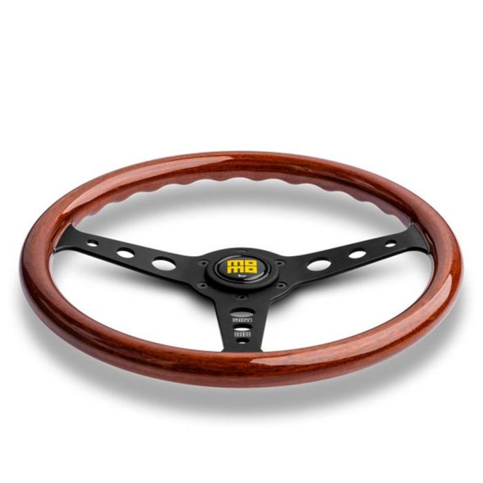 Momo Volante Indy Madera Caoba Aluminio Negro 350mm MOMVINDYHERBK351P Logo Indy Heritage Prototipo 1 Momo Volante Indy Madera Caoba Aluminio Negro 350mm MOMVINDYHERBK351P Logo Indy Heritage Prototipo 1