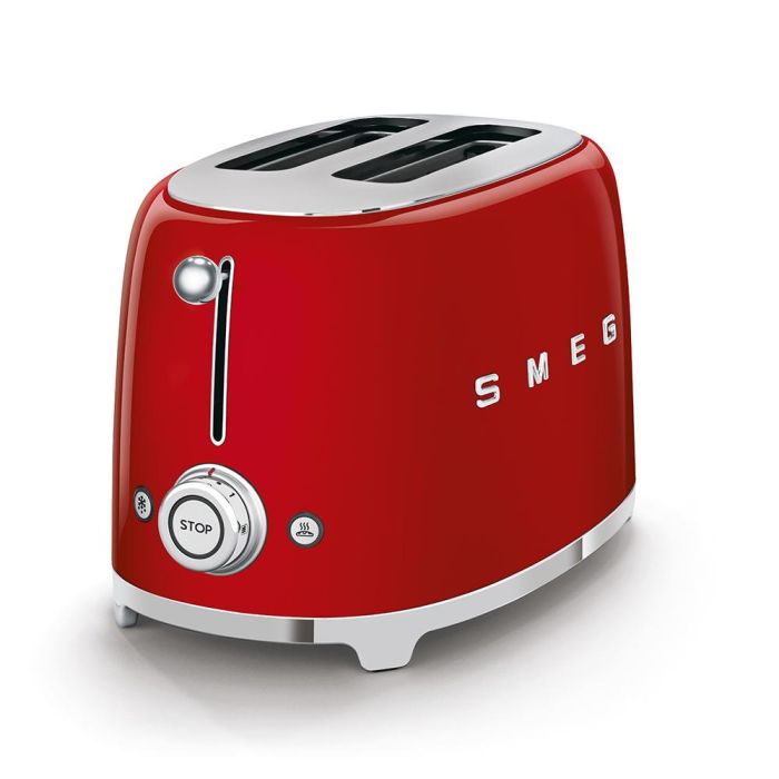 Smeg Tostadora TSF01RDEU 50's Style Roja para 2 rebanadas 1