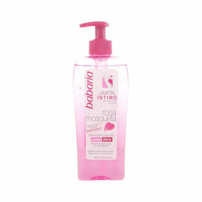 Babaria Rosa mosqueta jabon intimo cuidado diario 300 ml