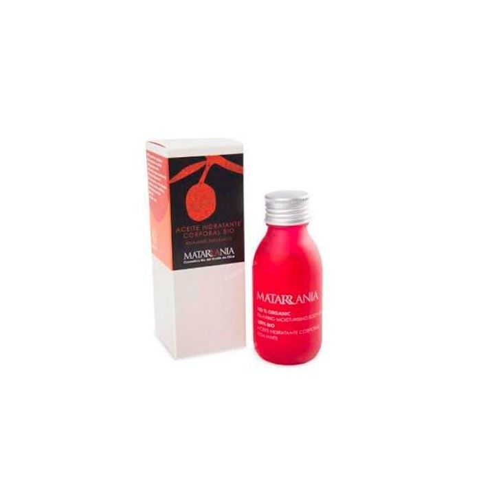 Matarrania Aceite Corporal Hidratante y Relajante 100% BIO con Árnica, Romero y Lavanda. Alivia Músculos, Activa Circulación, 100 ml.