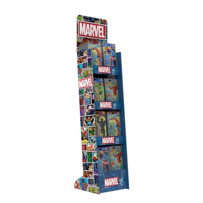 Expositor Hasbro Marvel Retro 48 Unidades Expositor Hasbro Marvel Retro 48 Unidades