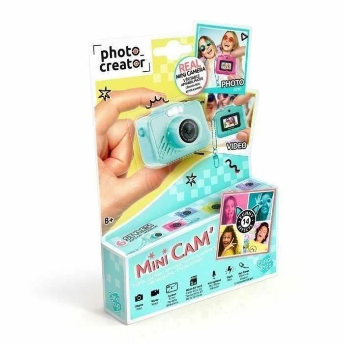 Canal Toys CTCLK058 Photo Creator Mini Cam' Cámara Digital de Fotos y Vídeos con Llavero y Tarjeta SD de 1GB 1
