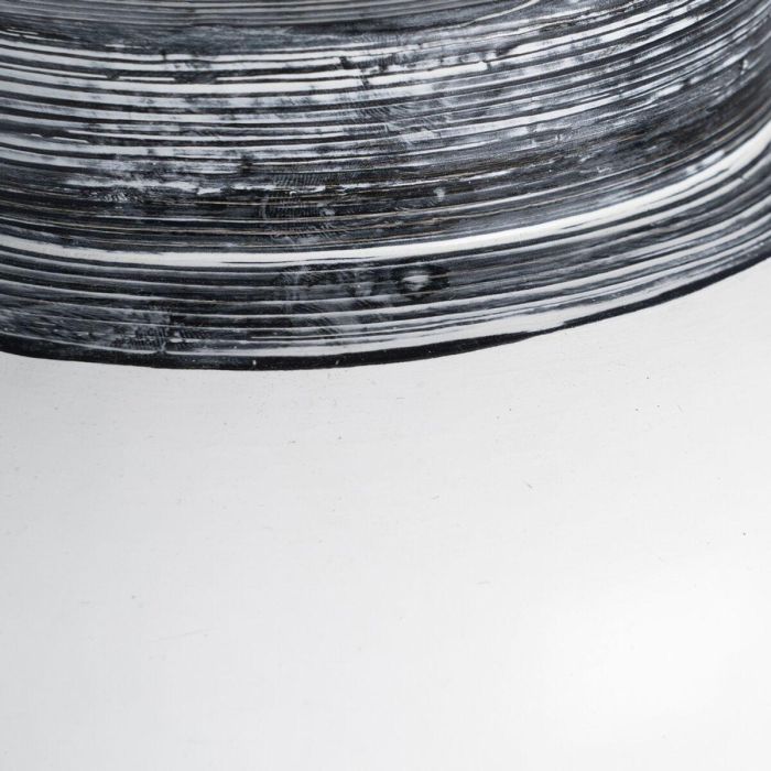 Jarrón Blanco Terracota 26 x 28 x 48 cm