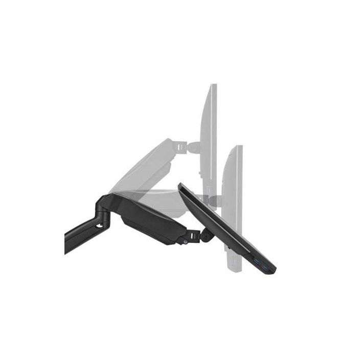 AISENS - SOPORTE DE PARED PRO CONTRAPESO GIRATORIO E INCLINABLE PARA MONITOR/TV 9KG (3 PIVOTES, 1 BRAZO) DE 17-32, NEGRO 1 AISENS - SOPORTE DE PARED PRO CONTRAPESO GIRATORIO E INCLINABLE PARA MONITOR/TV 9KG (3 PIVOTES, 1 BRAZO) DE 17-32, NEGRO 1