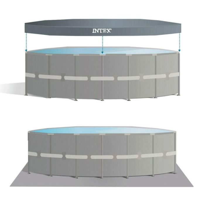 Piscina Desmontable Intex 732 x 132 x 732 cm 3