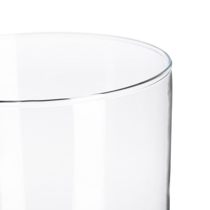 Jarrón Cilíndrico Cristal Decoración 10 X 10 X 40 cm