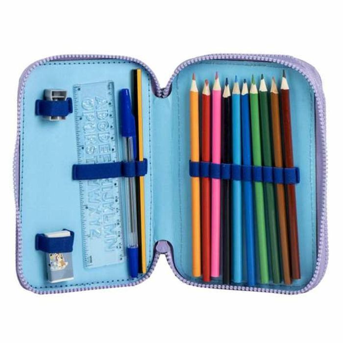 Plumier con accesorios bluey 12.5 x 19.5 x 4.5 cm 2 Plumier con accesorios bluey 12.5 x 19.5 x 4.5 cm 2