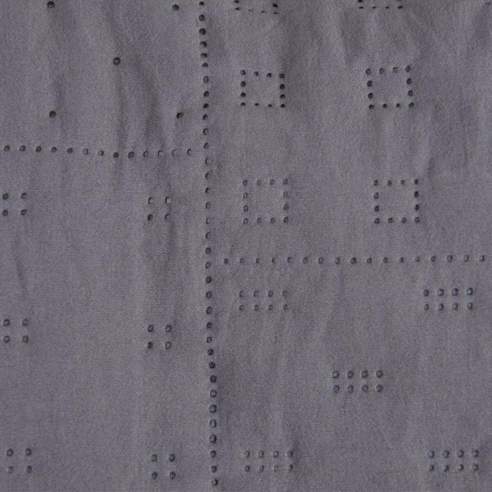 Cojín Gris 60 x 60 cm Cuadrado 3 Cojín Gris 60 x 60 cm Cuadrado 3