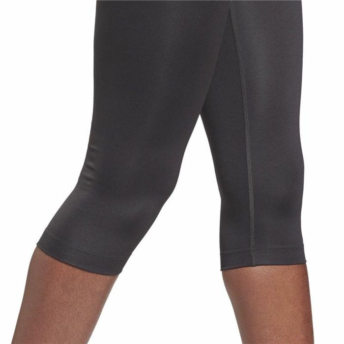 Mallas Deportivas de Mujer Reebok Capri Night Negro 2