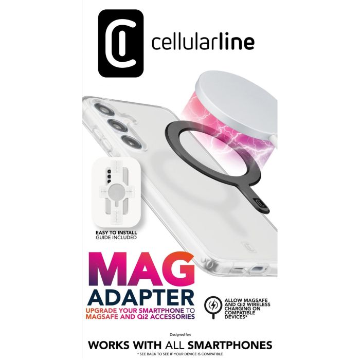 Cellularline MAG Adapter Ring Black 3 Cellularline MAG Adapter Ring Black 3