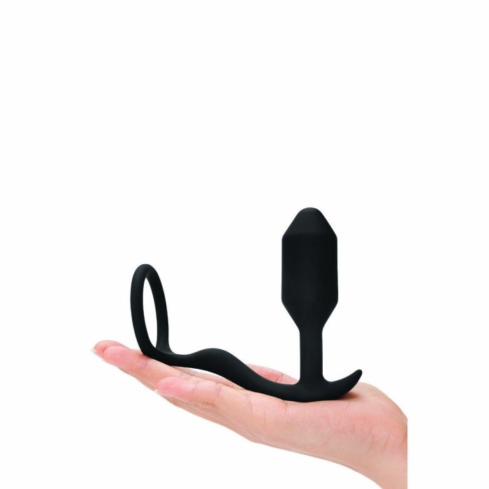 Plug Anal Snug & Tug B-Vibe Negro 7 Plug Anal Snug & Tug B-Vibe Negro 7
