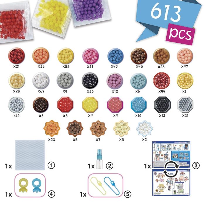 Aquabeads AQU5054131351253 - Kit de Manualidades La Patrulla Canina con 600 Cuentas para Niños a partir de 4 Años 2 Aquabeads AQU5054131351253 - Kit de Manualidades La Patrulla Canina con 600 Cuentas para Niños a partir de 4 Años 2