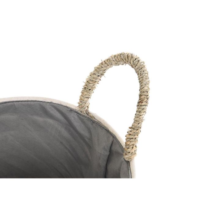 Cesta Boho DKD Home Decor Natural Gris Oscuro 37 x 36 x 41 cm Set de 3 2 Cesta Boho DKD Home Decor Natural Gris Oscuro 37 x 36 x 41 cm Set de 3 2
