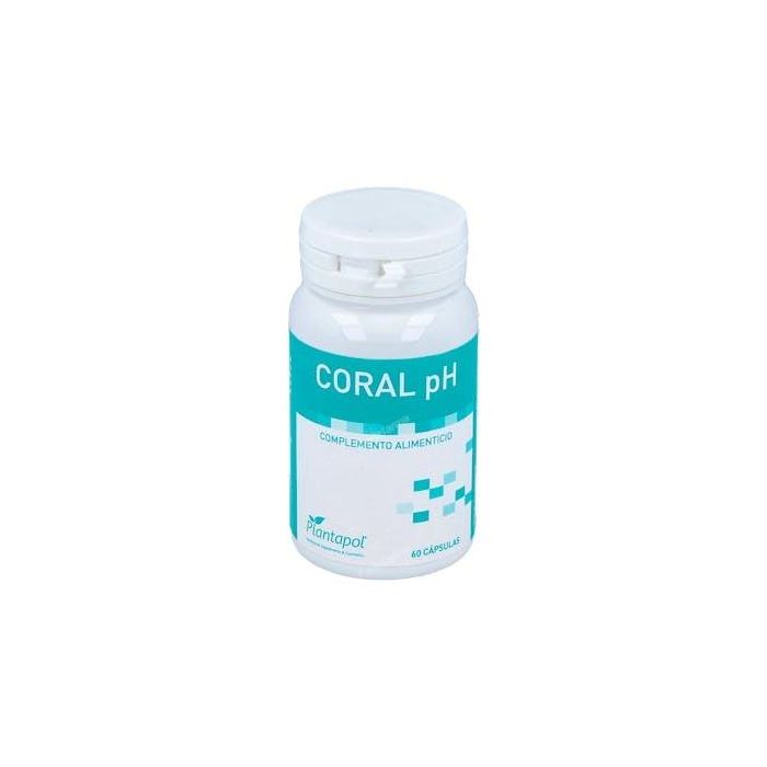 PLANTAPOL Coral Ph 60 Cápsulas. Aumenta pH y ayuda a la calcificación ósea. Con Coral 500mg y Vitamina D3.