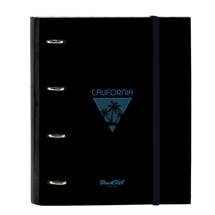 Carpeta de anillas BlackFit8 California Azul Negro 27 x 32 x 3.5 cm 0 Carpeta de anillas BlackFit8 California Azul Negro 27 x 32 x 3.5 cm 0