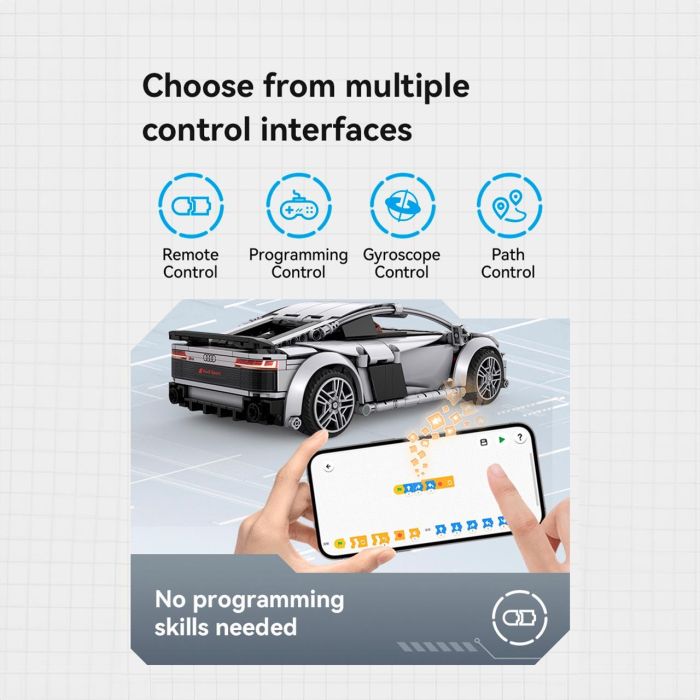 Audi R8 Coupé 1:14 536 Pzas C57012W Cada 6 Audi R8 Coupé 1:14 536 Pzas C57012W Cada 6