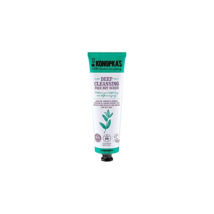 DR. KONOPKA’S Exfoliante Facial Caliente 75ml Vegan para Limpieza Profunda y Regeneración de la Piel