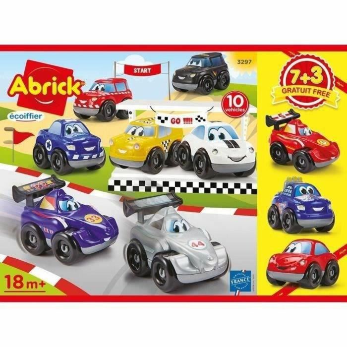 Ecoiffier ECO3280250032977 Box 10 Vehículos Fast Car
