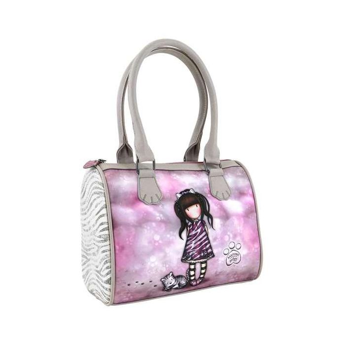 Bolso de Mano Gorjuss Ruby wild Gris (28 x 22 x 13 cm) Bolso de Mano Gorjuss Ruby wild Gris (28 x 22 x 13 cm)