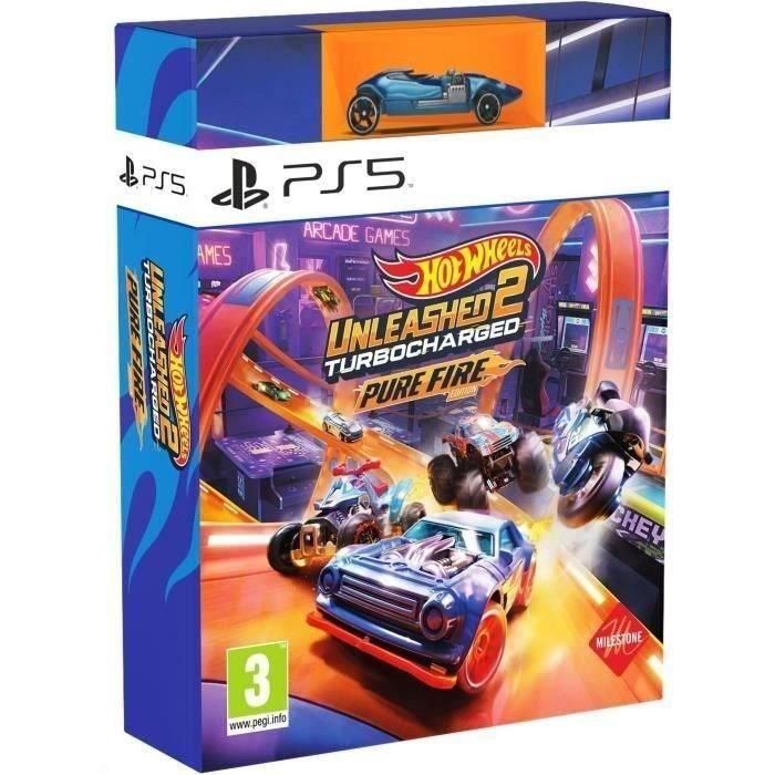 Milestone 8057168508130 Hot Wheels Unleashed 2 Turbocharged - Juego de PS5 - Edición Pure Fire 0 Milestone 8057168508130 Hot Wheels Unleashed 2 Turbocharged - Juego de PS5 - Edición Pure Fire 0