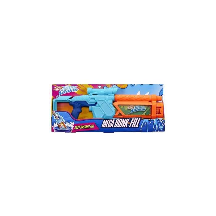 Nerf Super Soaker G0999 Lanzador de Agua Mega Dunk-Fill con Tanque Fácil de Llenar 1 Litro Traslúcido +6 Años 0 Nerf Super Soaker G0999 Lanzador de Agua Mega Dunk-Fill con Tanque Fácil de Llenar 1 Litro Traslúcido +6 Años 0