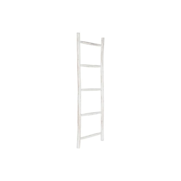 DKD Home Decor Formentera23 Toallero Escalera Mediterraneo Blanco Teca 5 x 150 x 49 cm 0 DKD Home Decor Formentera23 Toallero Escalera Mediterraneo Blanco Teca 5 x 150 x 49 cm 0