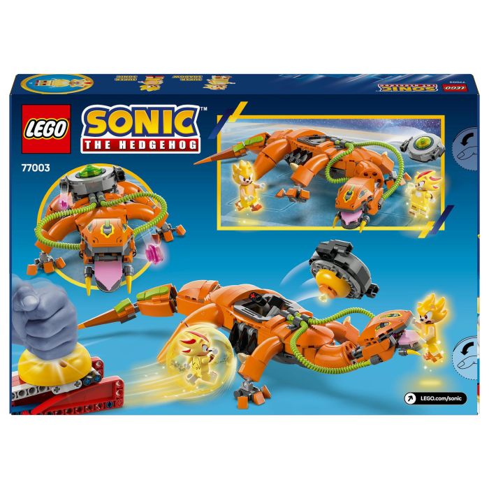 Lego Sonic the Hedgehog 77003 Super Shadow vs. Biolizard Set de Construcción para Niños y Niñas a partir de 9 Años