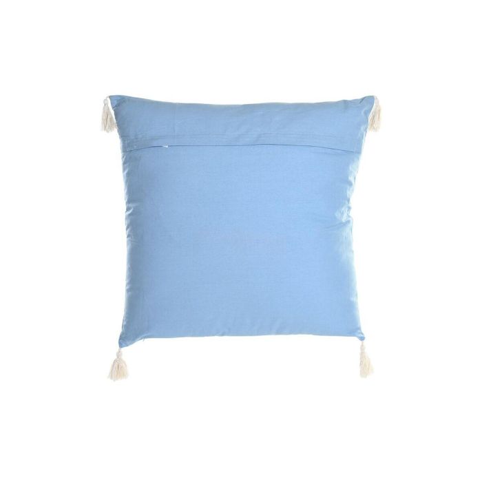 Cojin DKD Home Decor Azul Blanco 20 x 60 x 60 cm 1