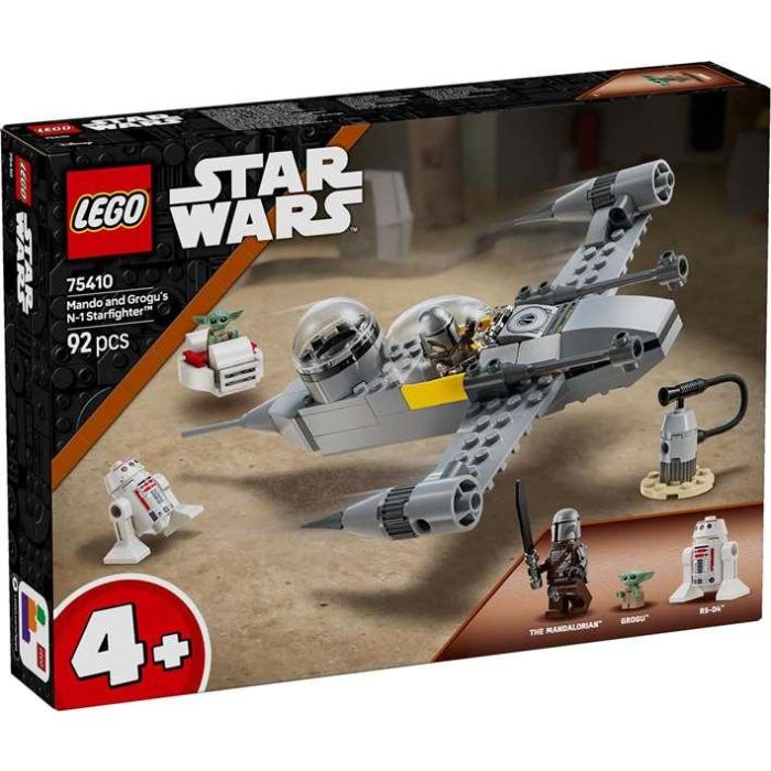 Juego de construccion caza estelar n-1 de mando y grogu lego star wars 4 Juego de construccion caza estelar n-1 de mando y grogu lego star wars 4