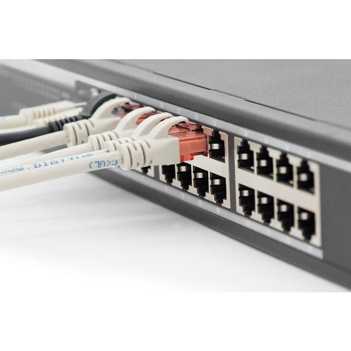 Digitus 24-Port Gigabit Desktop Switch 24-port 10/100/1000Base-T incl. Rack Mount Kit 5 Digitus 24-Port Gigabit Desktop Switch 24-port 10/100/1000Base-T incl. Rack Mount Kit 5