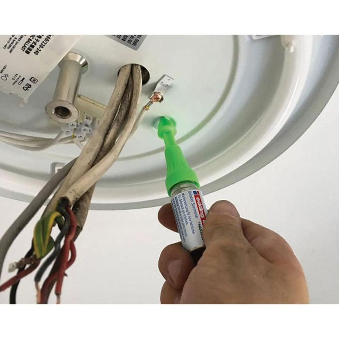 Edding Marcador en spray pintura fluorescente a la tiza verde para agujeros perforados, multisuperficie, 250 usos, Ø3 a 13mm 4 Edding Marcador en spray pintura fluorescente a la tiza verde para agujeros perforados, multisuperficie, 250 usos, Ø3 a 13mm 4