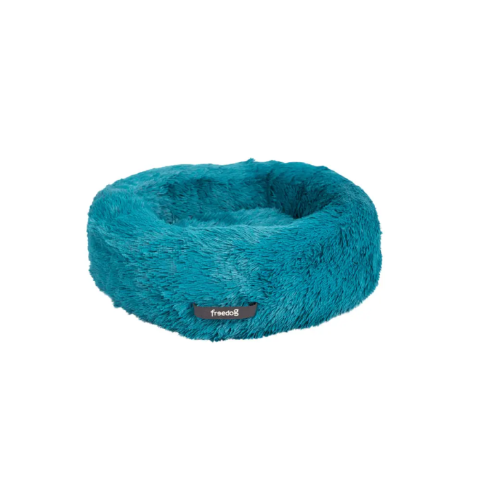 Freedog Cama Donut Azul Con Asa 65x65 cm