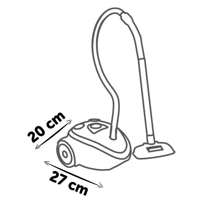 Smoby Aspiradora de Juguete para Niños con Sonido Real - Ideal para el Juego de Imitación - Incluye Pilas LR44 - +3 Años - Fabricado en Francia 5 Smoby Aspiradora de Juguete para Niños con Sonido Real - Ideal para el Juego de Imitación - Incluye Pilas LR44 - +3 Años - Fabricado en Francia 5