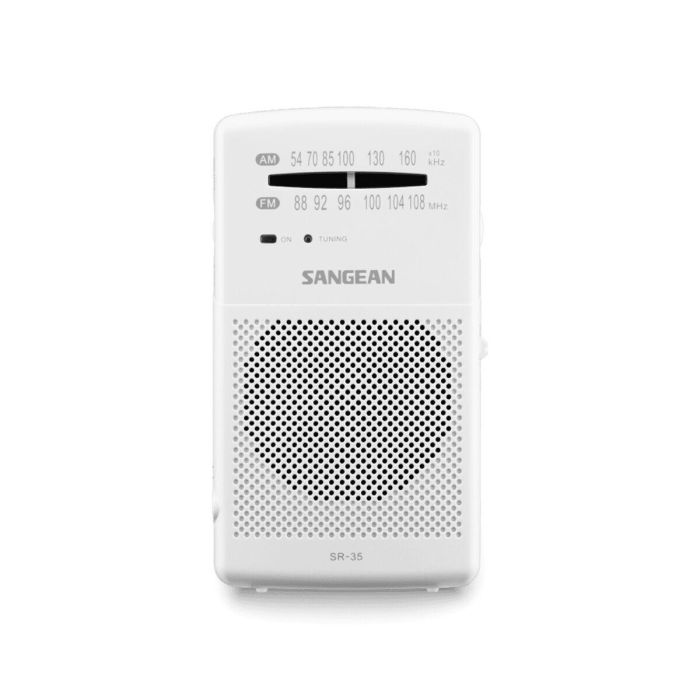 Radio Sangean SR35W BLANCO Blanco 5