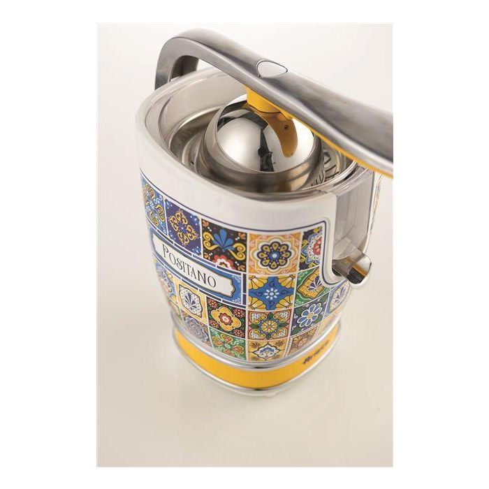Ariete Exprimidor Positano de diseño retro, acabado en metal, con 2 conos para zumos saludables 4 Ariete Exprimidor Positano de diseño retro, acabado en metal, con 2 conos para zumos saludables 4