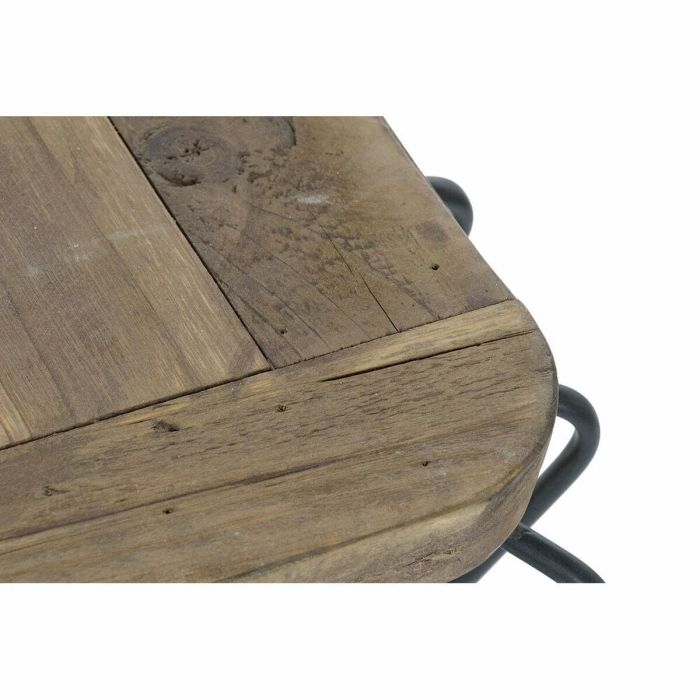 Mesa Centro Vintage DKD Home Decor Marron Negro 64 x 51 x 125 cm 4 Mesa Centro Vintage DKD Home Decor Marron Negro 64 x 51 x 125 cm 4
