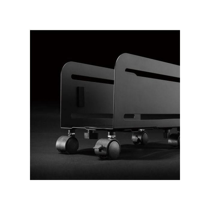 Ewent EW1291 Soporte de CPU Móvil Universal con Ruedas Ajustables (12-21cm) para PC Torre, Carro Protector Polvo Negro Acero 6 Ewent EW1291 Soporte de CPU Móvil Universal con Ruedas Ajustables (12-21cm) para PC Torre, Carro Protector Polvo Negro Acero 6