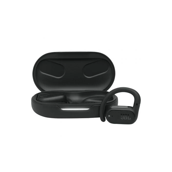 JBL Auriculares Bluetooth Soundgear Sense con Estuche de Carga, Autonomía 24h, IP54, Negros