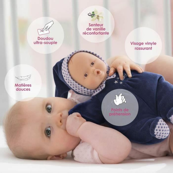 Corolle COR1710779648751 Doudou Babipouce Marine Reves d'Étoiles 28 cm Desde el Nacimiento 5 Corolle COR1710779648751 Doudou Babipouce Marine Reves d'Étoiles 28 cm Desde el Nacimiento 5