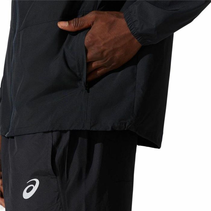 Chaqueta Deportiva para Hombre Asics Core Negro 3 Chaqueta Deportiva para Hombre Asics Core Negro 3