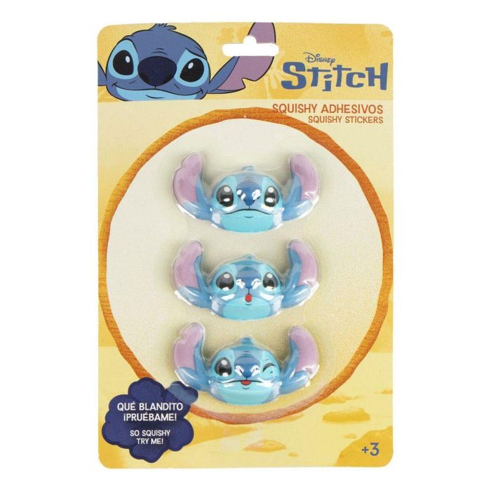 Cerdá Pack de Pegatinas Squishy de Stitch, Adhesivas Azules, Niños +3 Años, 19.2x24.1 cm Cerdá Pack de Pegatinas Squishy de Stitch, Adhesivas Azules, Niños +3 Años, 19.2x24.1 cm