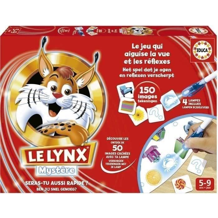 Educa 19699 LYNX MYSTeRE Juego de agudeza visual 150 Imágenes Educa 19699 LYNX MYSTeRE Juego de agudeza visual 150 Imágenes