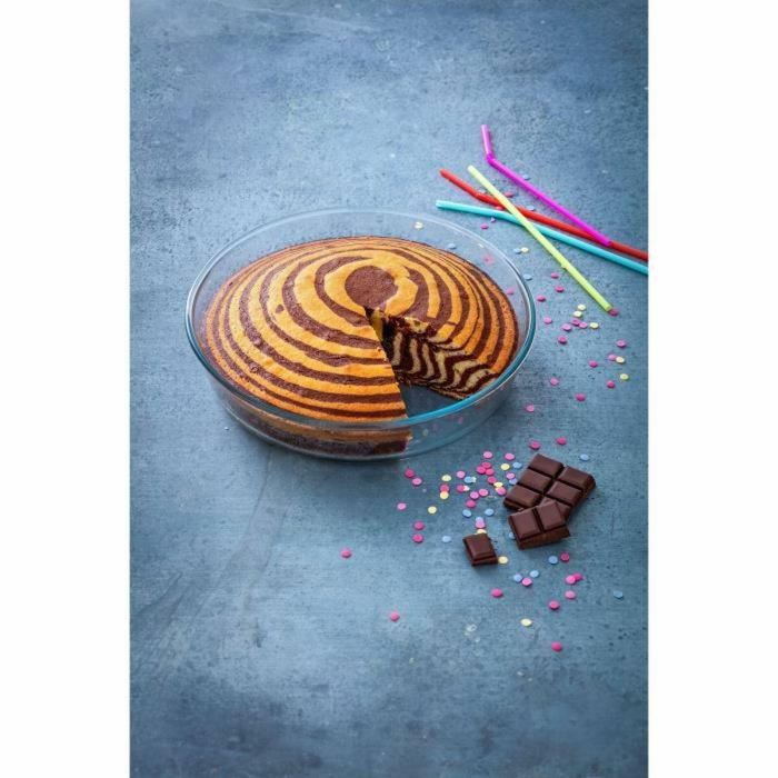 Pyrex Molde Tarta Hondo Vidrio Borosilicato Cook&Enjoy 26x26x6 cm - Horno, Microondas, Lavavajillas, Extra Resistente 9 Pyrex Molde Tarta Hondo Vidrio Borosilicato Cook&Enjoy 26x26x6 cm - Horno, Microondas, Lavavajillas, Extra Resistente 9