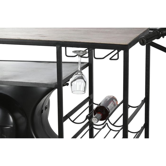 Botellero Loft DKD Home Decor Negro Marron 70 x 106 x 195 cm 3 Botellero Loft DKD Home Decor Negro Marron 70 x 106 x 195 cm 3
