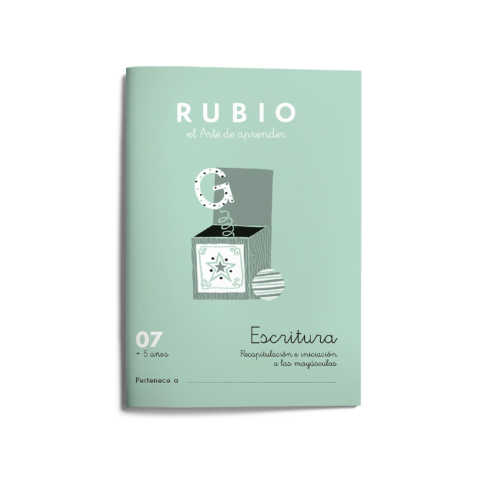 Rubio Cuaderno Caligrafía Nº 07 Certificado FSC 15x213x155 mm 1