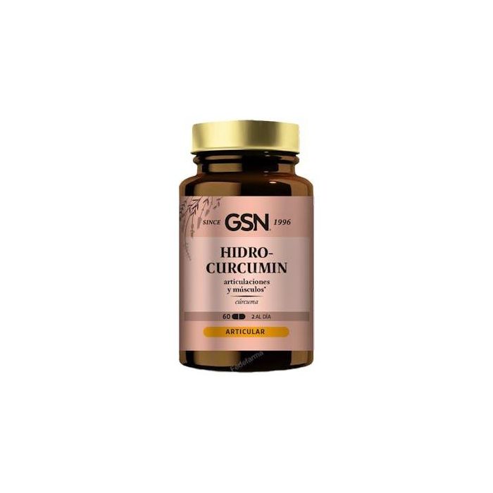 GSN Hidro Curcumin 60 Comprimidos de Cúrcuma de Alta Absorción para Bienestar Articular