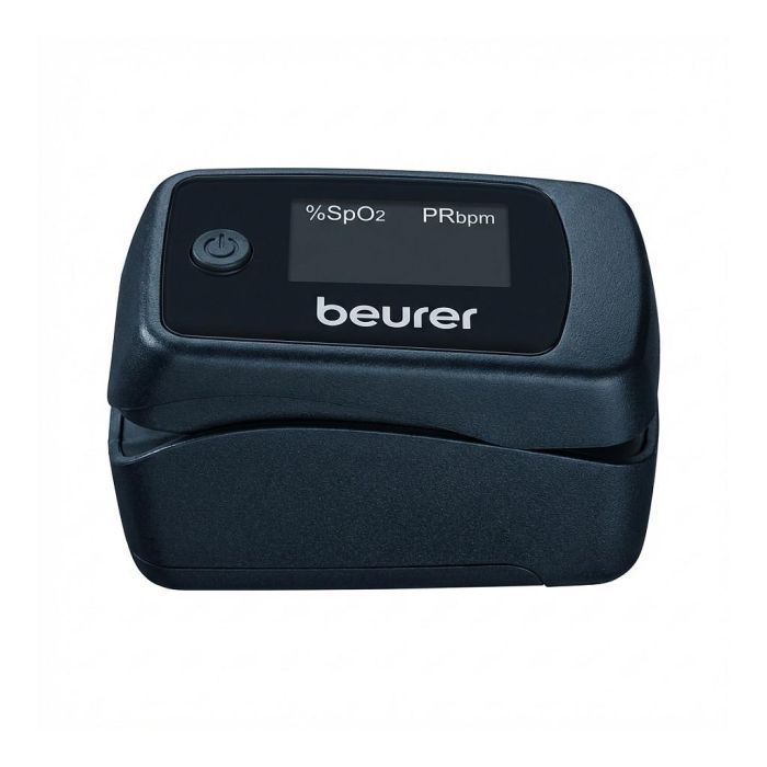 Beurer Pulsioxímetro PO-45 para Medición de Oxígeno en Sangre y Frecuencia Cardíaca, Ideal para Deporte en Altura Beurer Pulsioxímetro PO-45 para Medición de Oxígeno en Sangre y Frecuencia Cardíaca, Ideal para Deporte en Altura